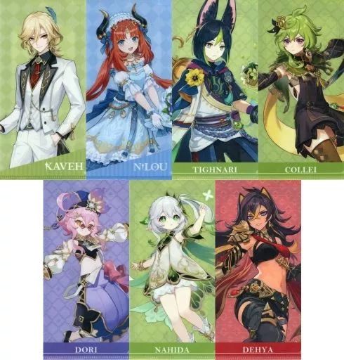 中古】クリアファイル 全7種セット オリジナルチケットファイル前半