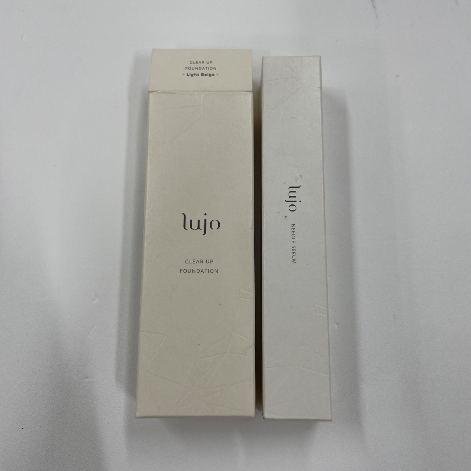 lujo　クリアアップファンデーション　ニードルセラム　セット売り M996 lujo ルジョー クリアアップ ファンデーション 20g 1点