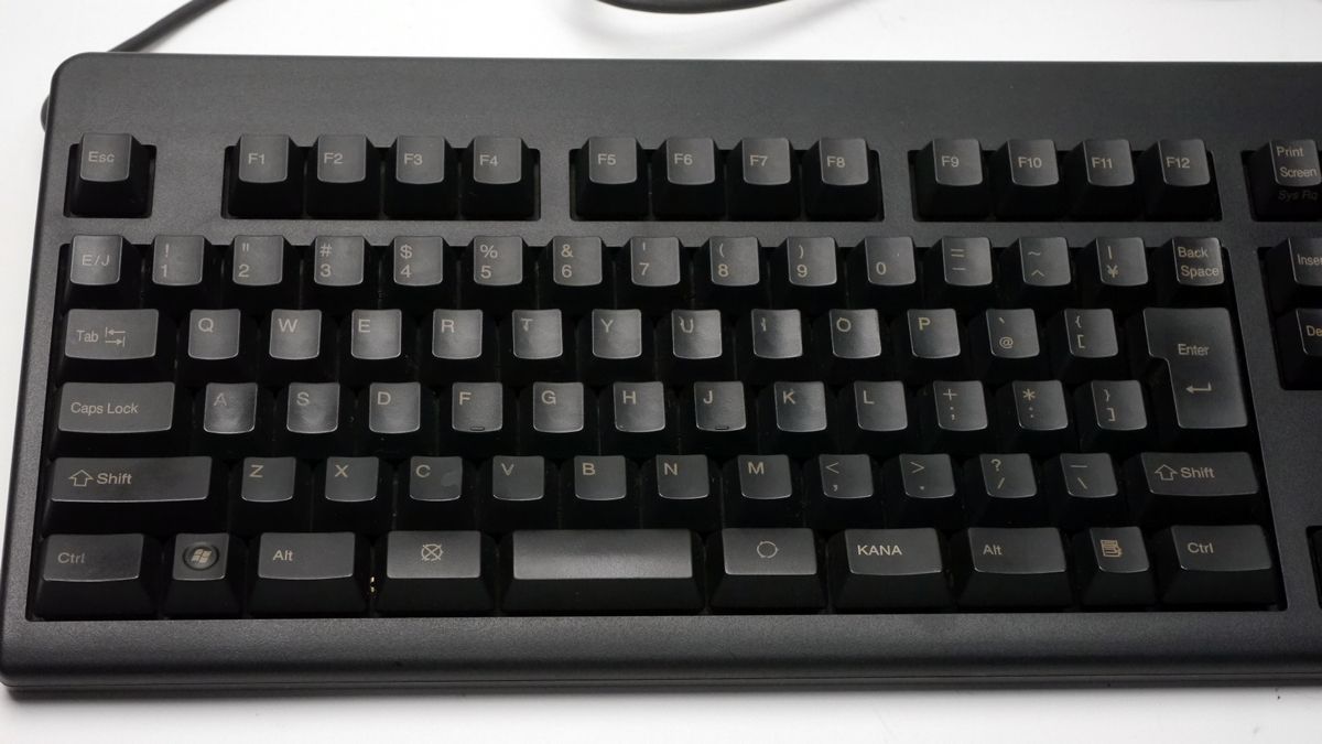【中古】東プレ 108UBK USB接続108キー日本語キーボード SJ08B0 ブラック-1