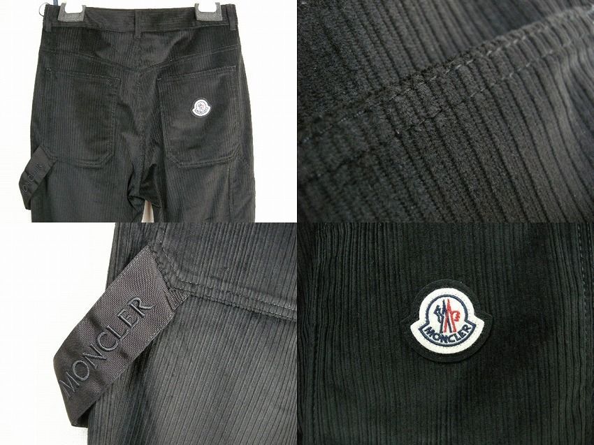 サイズ46-50 (M-XL相当)□新品□モンクレール TROUSERS コーデュロイ ...