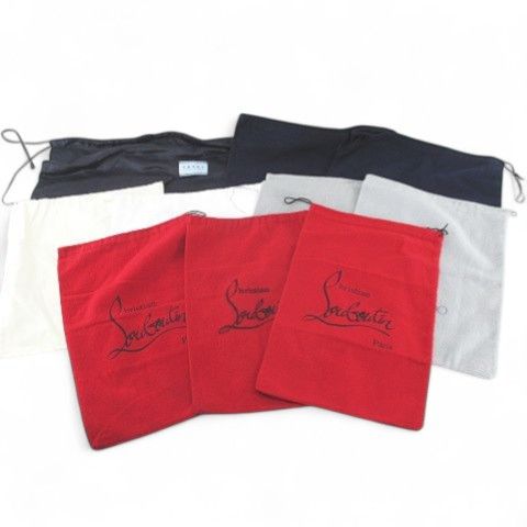 プラダ PRADA 10枚セット 保存袋 収納袋 巾着 純正 付属品 ロゴ