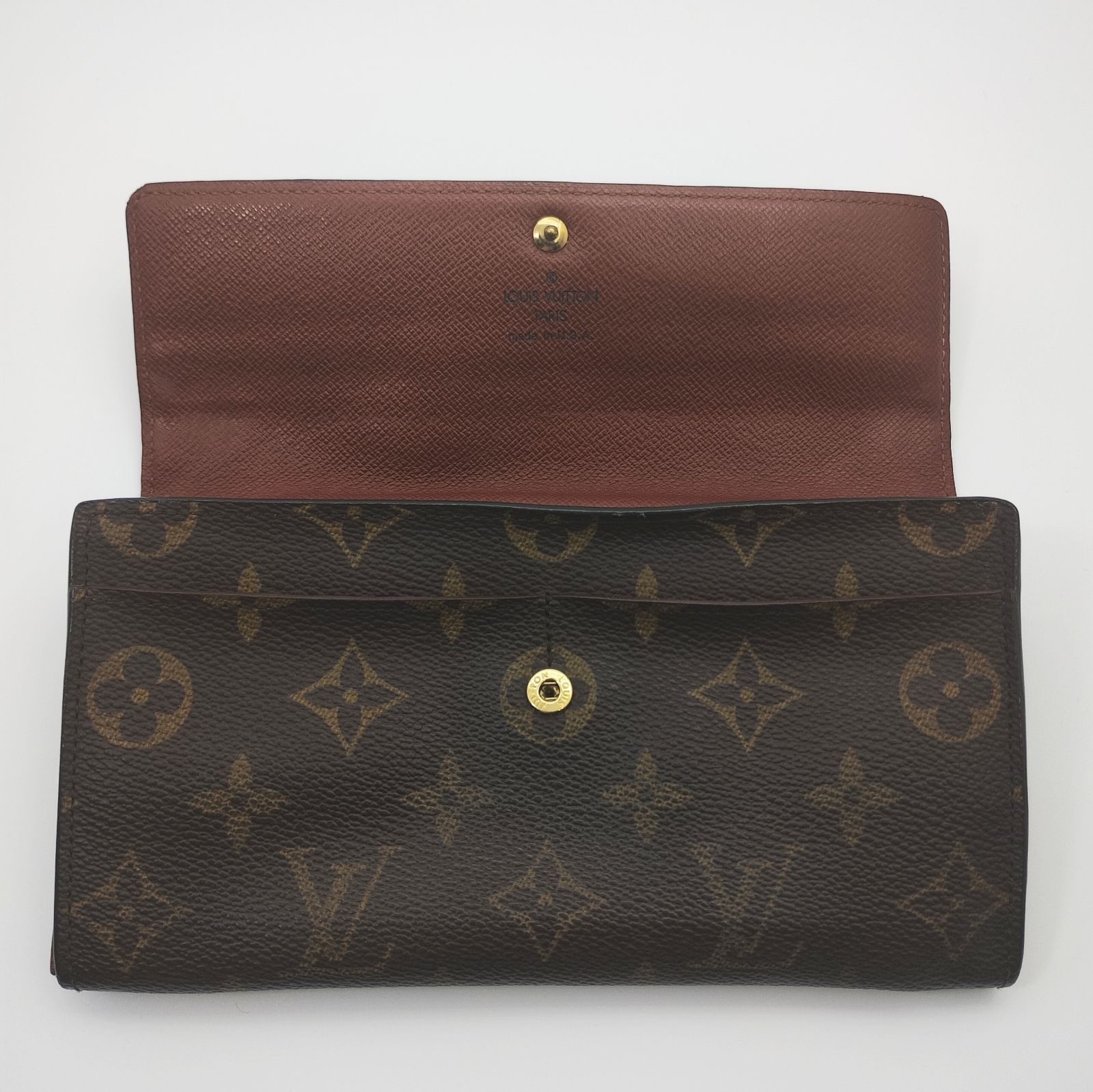 Louis Vuitton ポルトフォイユ・サラ 旧型 モノグラム 長財布(21-06 