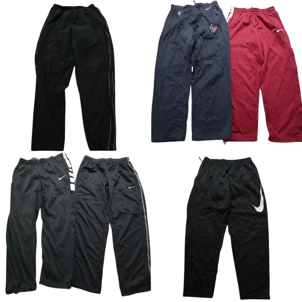 古着卸 ナイキ NIKE ジャージ パンツ 6枚セット メンズ Ｌ |XL テキサンズ NFL ワイドパンツ プロチーム 古着 NA0297