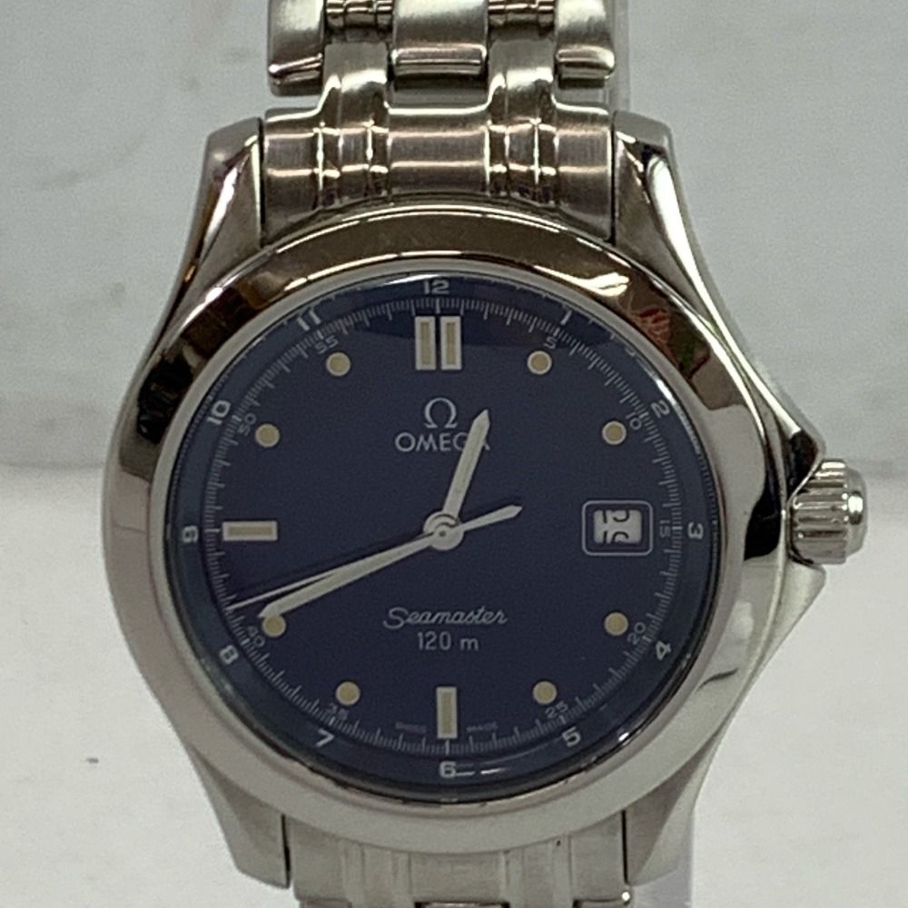 04w3800∞ OMEGA オメガ 腕時計 シーマスター120 デイト アクアテラ クォーツ 2511.80 八王子店