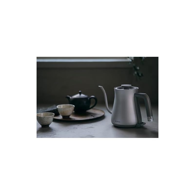 【未使用品】BALMUDA The Pot 電気ケトル 新色マットシルバー バルミューダ、“小さくて美しい”「BALMUDA The Pot」の新色