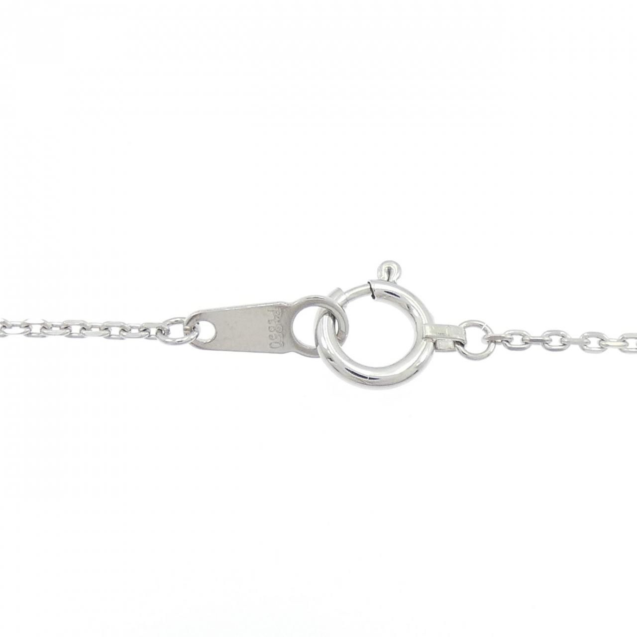 pt850ネックレス PT900/PT850 ダイヤモンド ネックレス 0.42CT - メルカリ