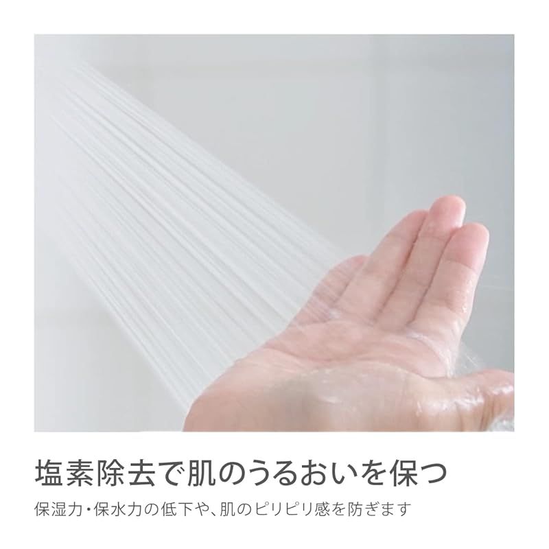 キモチイイ浄水シャワピタ 塩素除去