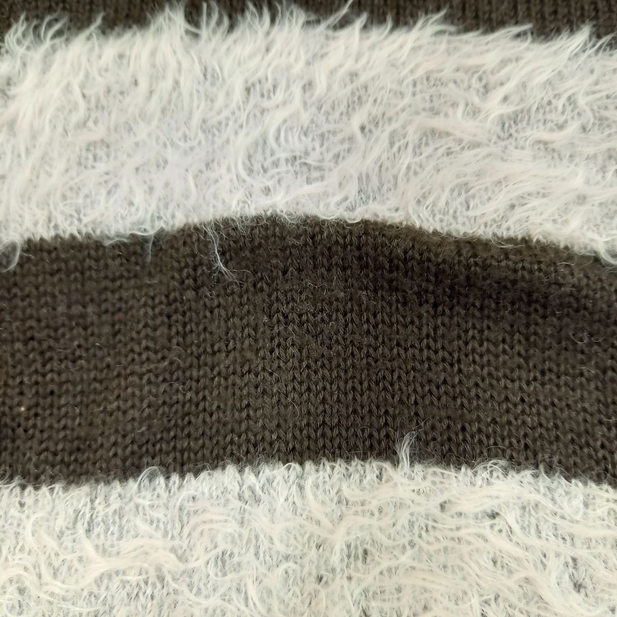 FINAL BASIC ファイナルベーシック シャギー ニット ボーダー