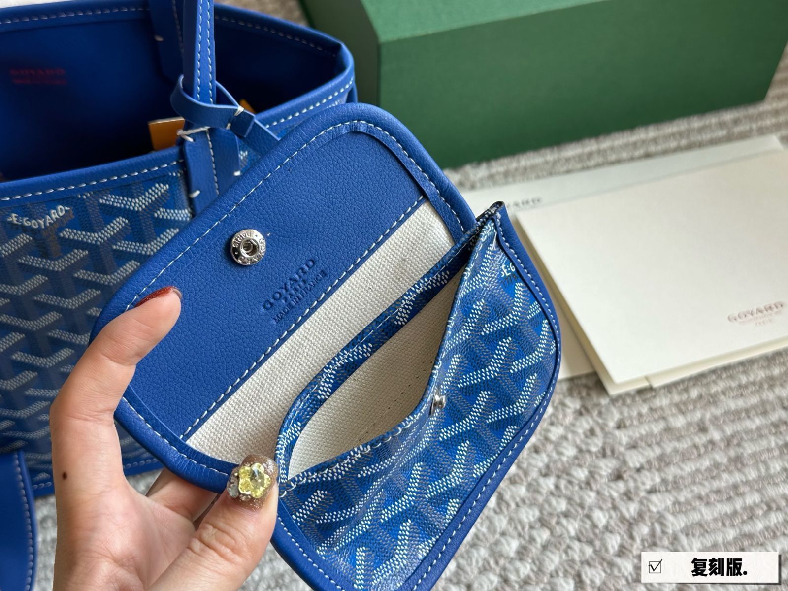 今日特価】Goyard ゴヤール ミニ ショッピングバッグ レッド