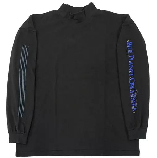 SEKAINOOWARI　セカオワ　モックネックロングTシャツ　Mサイズ 中古】衣類 SEKAI NO OWARI モックネックロングTシャツ ブラック