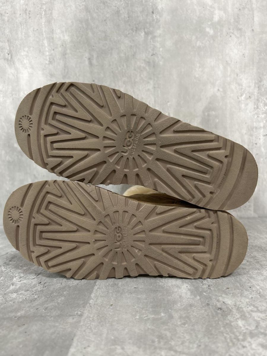 UGG Australia アグ オーストラリア ムートン ブーツ size24cm/茶
