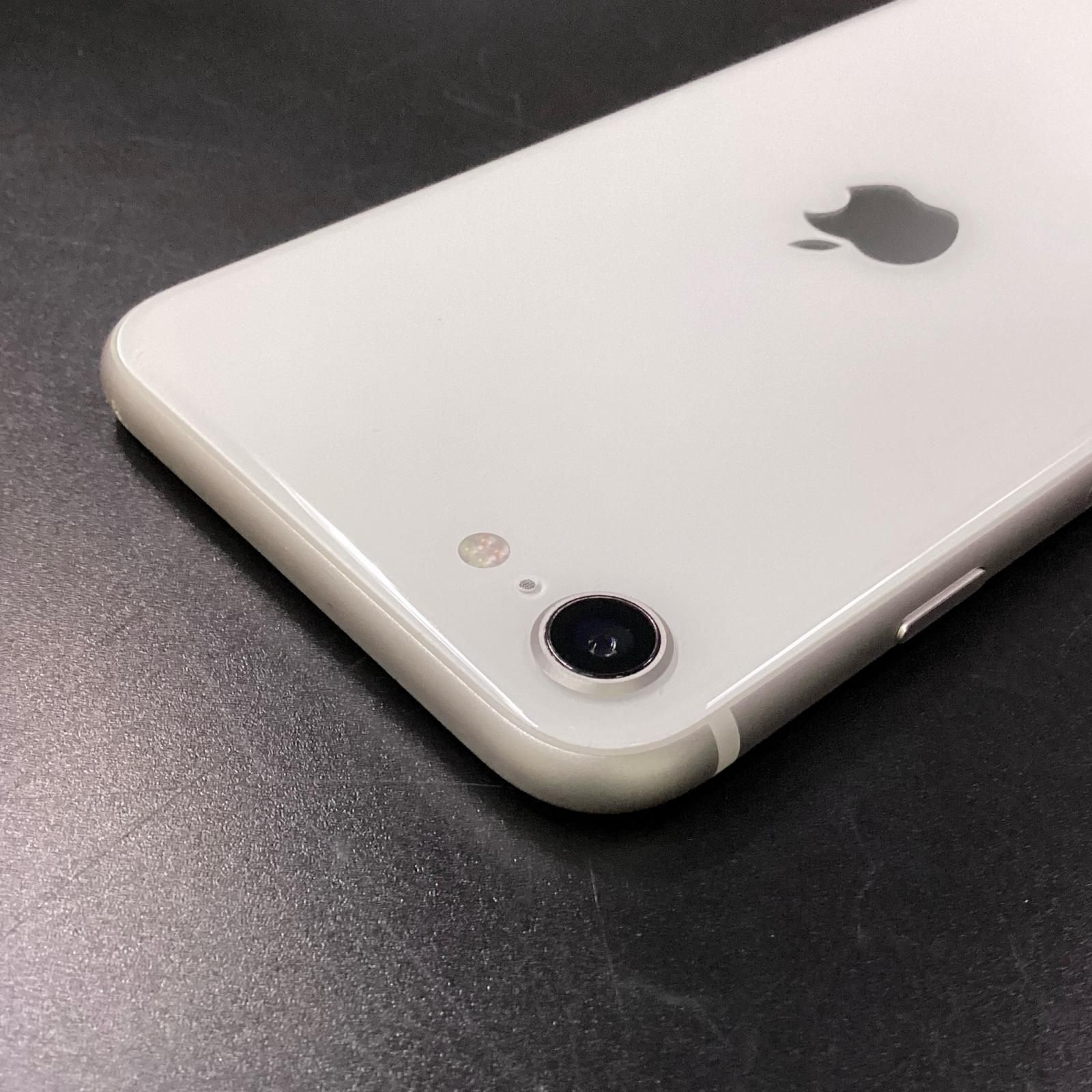 iPhone SE（第3世代） 64GB スターライト au 配送 SIMフリー 白ロム 92