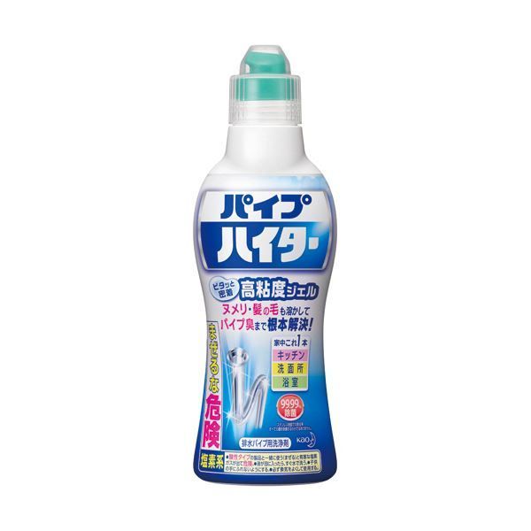 まとめ）花王 パイプハイター 高粘度ジェル500g 1本【×20セット