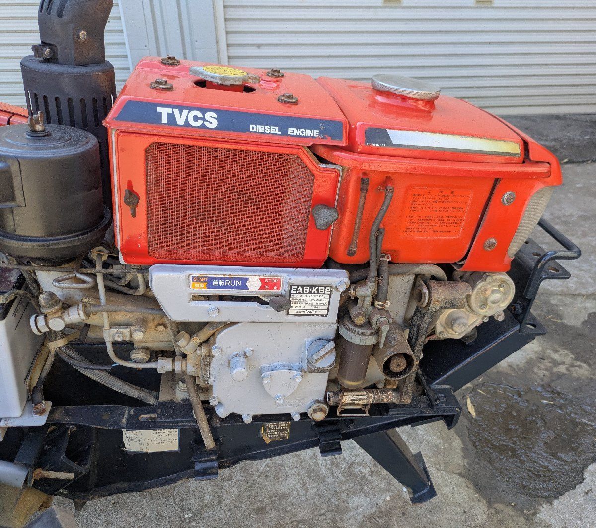 鹿児島発　クボタ　7.5馬力ディーゼル耕うん機KRA75 鹿児島発 クボタ 7.5馬力 ディーゼル耕うん機 KRA75