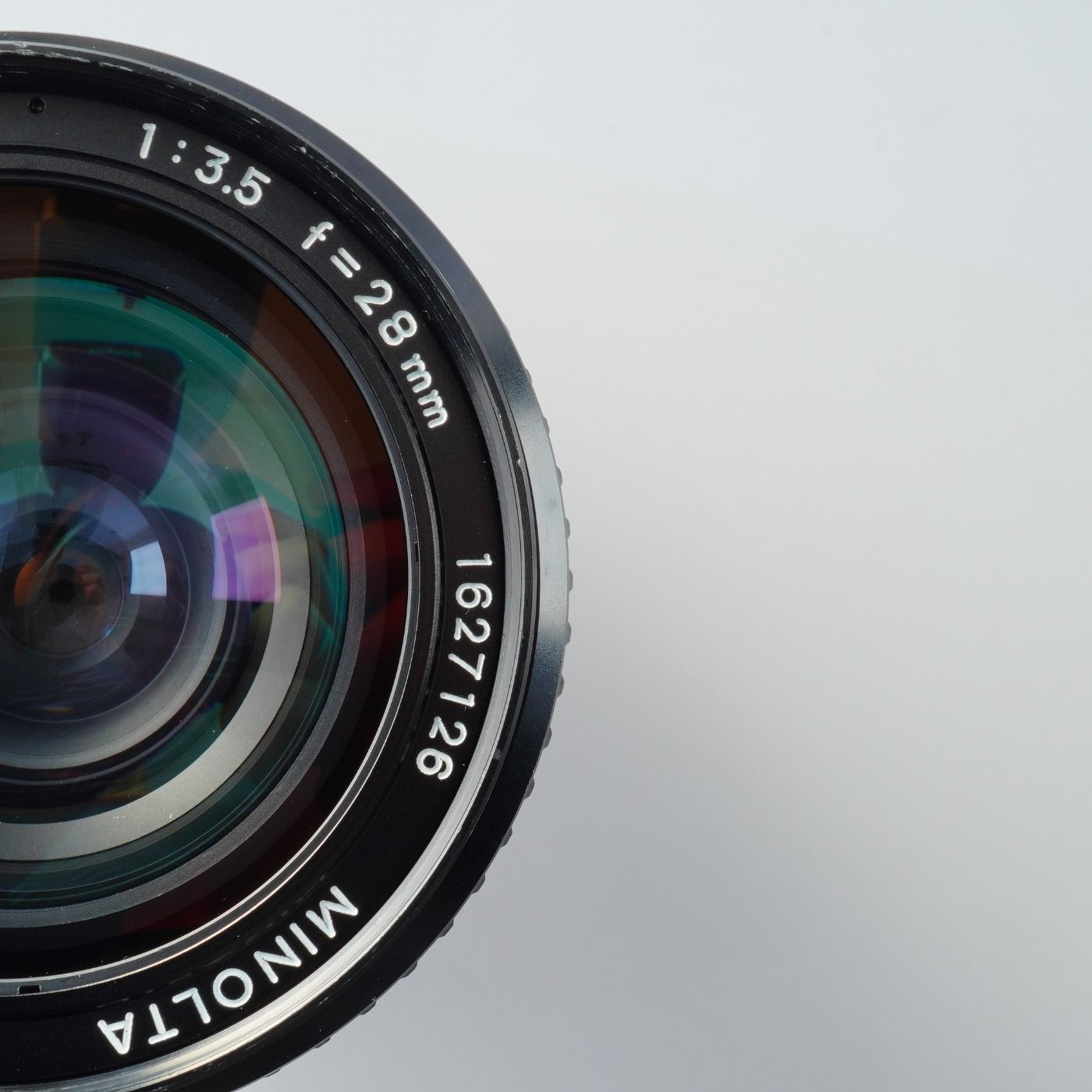 レンズ(単焦点) MINOLTA MC W.ROKKOR-SG 28mm f/3.5 Amazon | Minolta MC W rokkor-sg 28 mm f3 . 5 ( MCX )レンズ