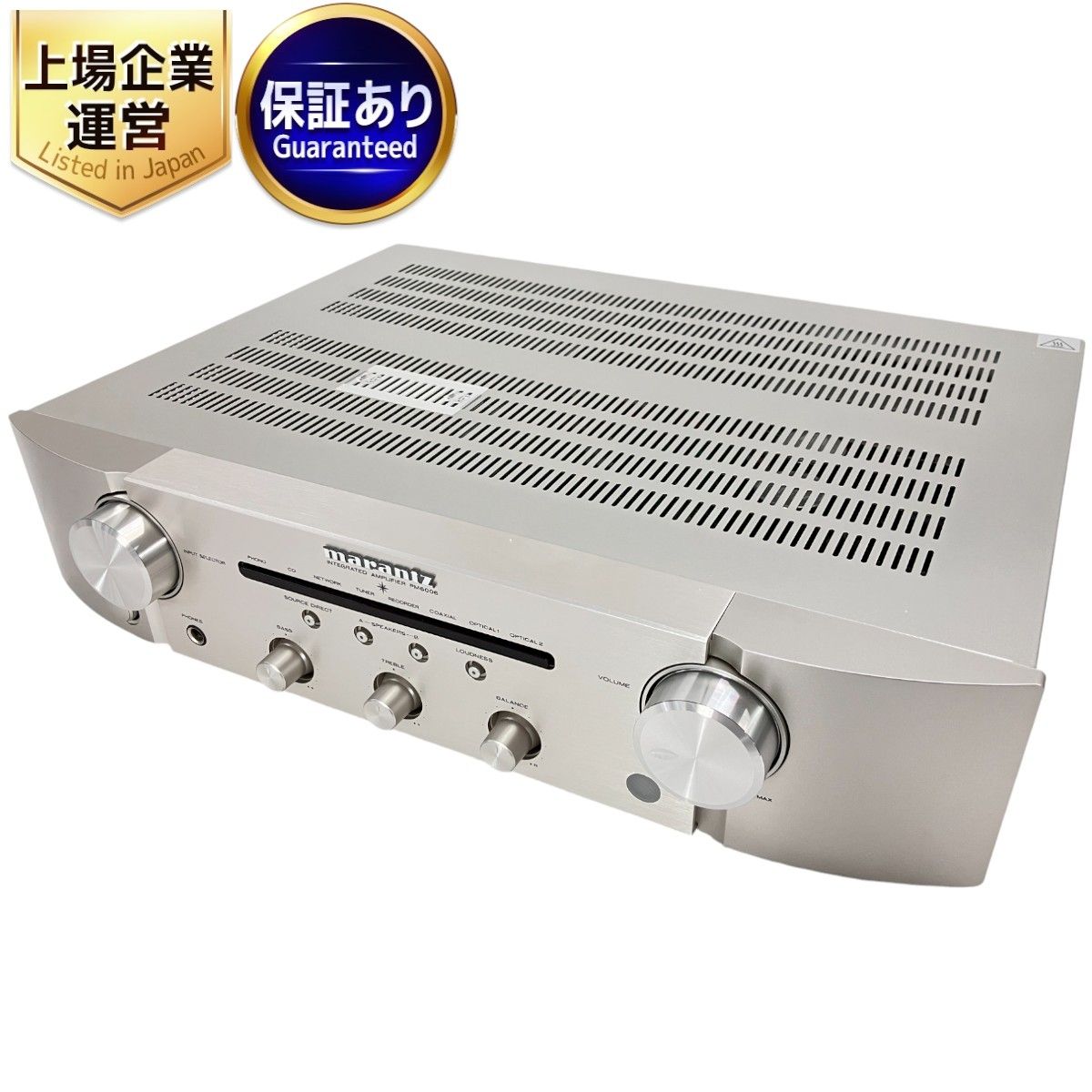 marantz マランツ PM6006 プリメインアンプ 2016年製 音響機器 中古 美品 W9422201 - メルカリ