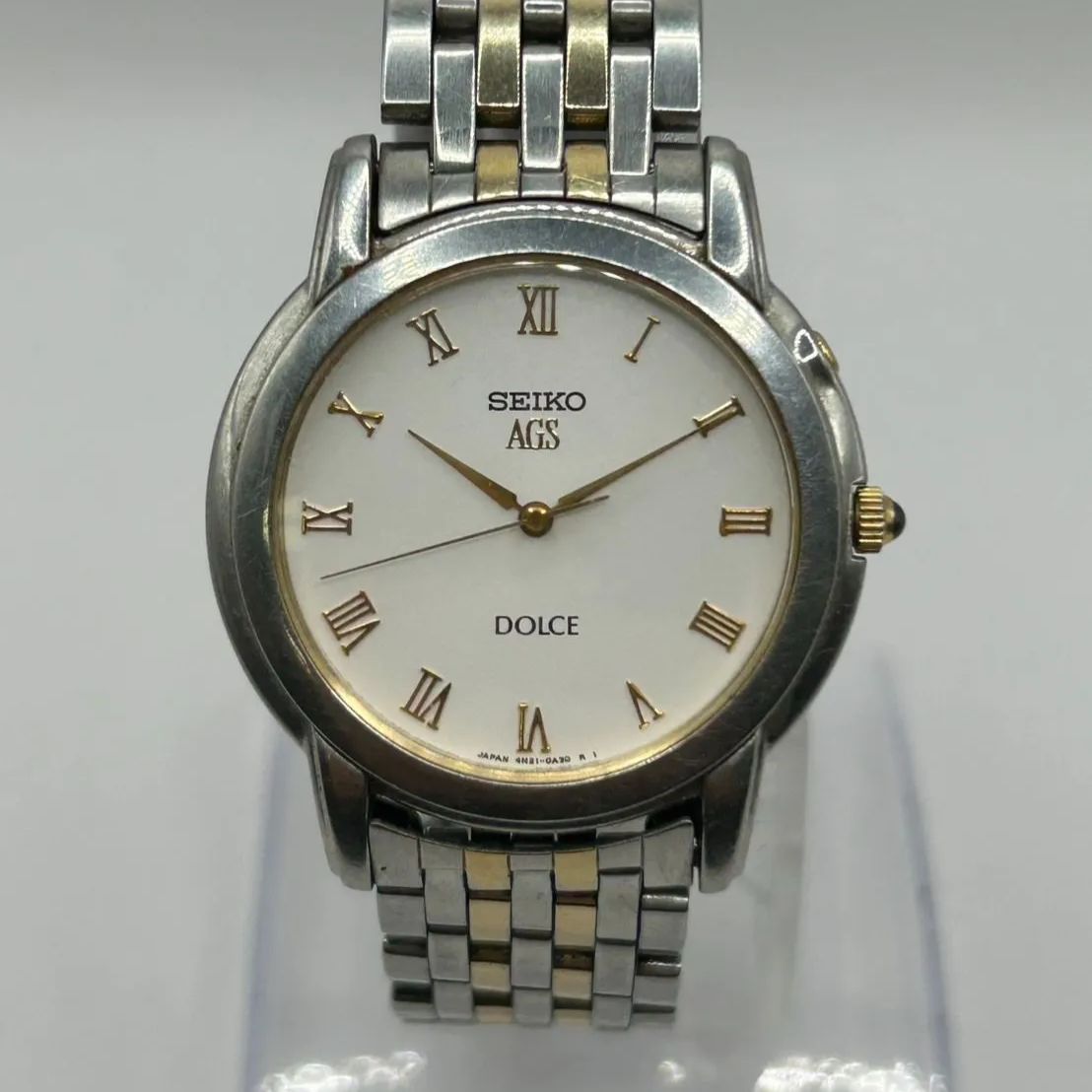 SEIKO セイコー DOLCE ドルチェ AGS 4M21-0A50 1684 SEIKO（セイコー） AGS ドルチェ 4M21-0A50 18KT ベゼル 自動巻き