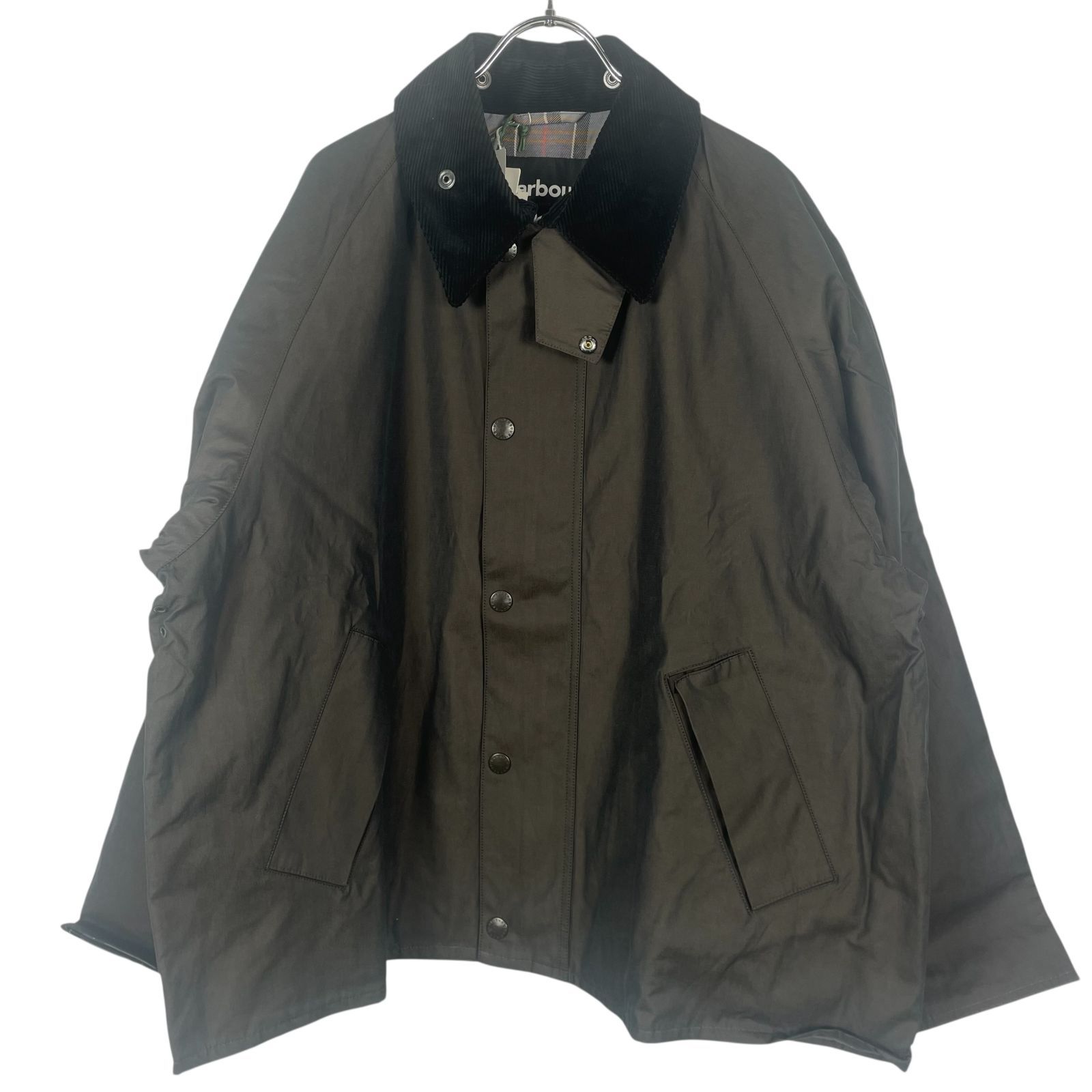 【新品未使用】Barbour ブラック 新品未使用】BARBOUR 別注トランスポートバックベントブルゾン