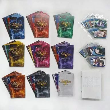 その他雑貨 キャラクター 特製スペシャルバインダー＆イラストカード 54枚 ＆リーフレット 54枚 セット DVD 蒼穹のファフナーArcadian project 全巻初回版 特典
