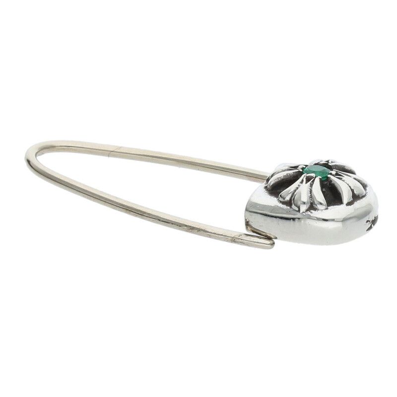 クロムハーツ SAFETY PIN CH PLS EMRLD R/セーフティーピン 1