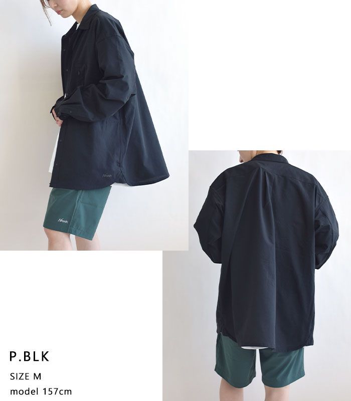 2025春夏新作 ナンガ NANGA シャツ 長袖 カジュアル ドットエア DotAir COMFY L/S SHIRT アウター メンズ 吸汗速乾 軽量 涼しい 春 夏 秋 NW2411-1E905 2025春夏新作】ナンガ NANGA シャツ 長袖 長袖シャツ カジュアル