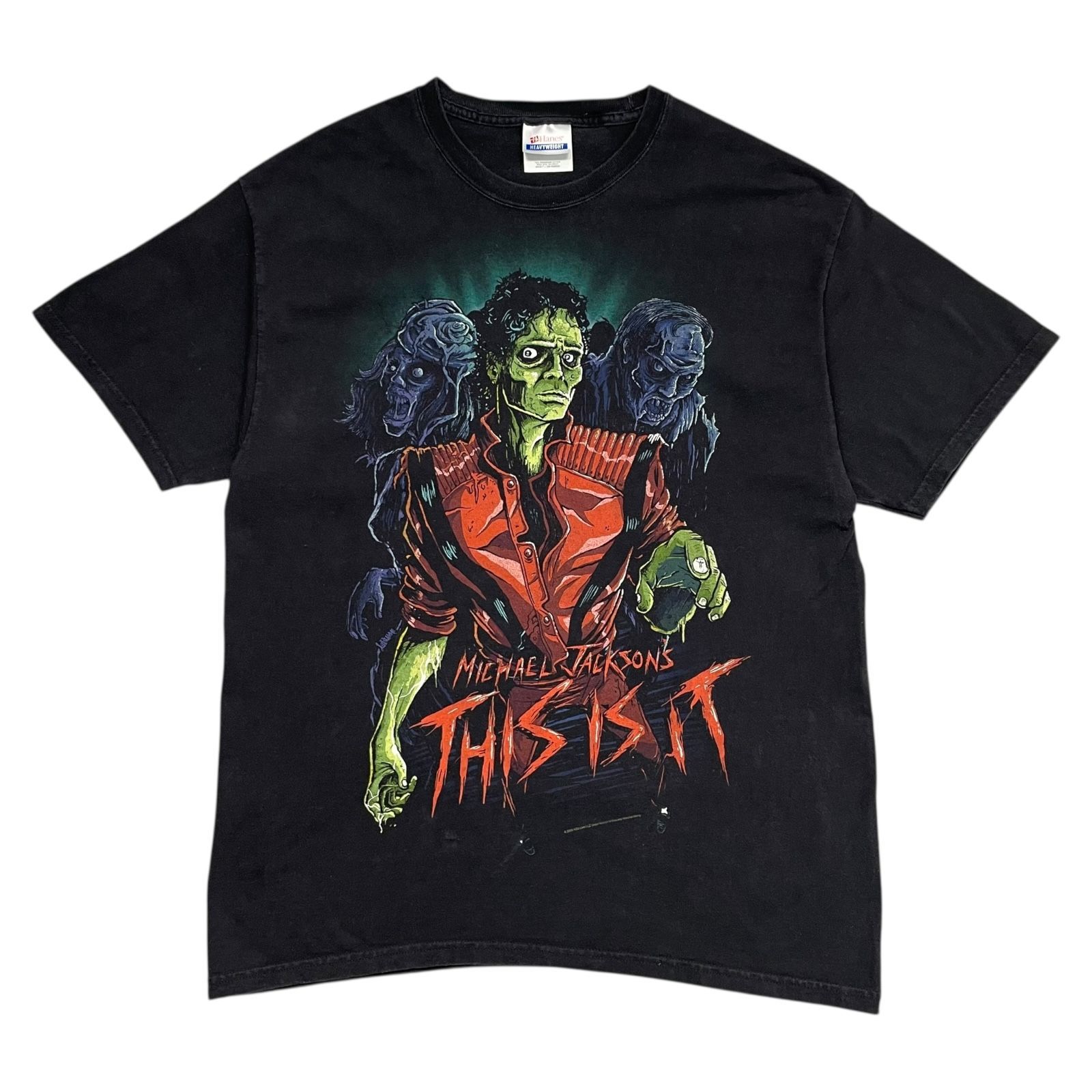 00s マイケルジャクソン ゾンビ THIS IS IT 2009 追悼 Tシャツ サイズ 