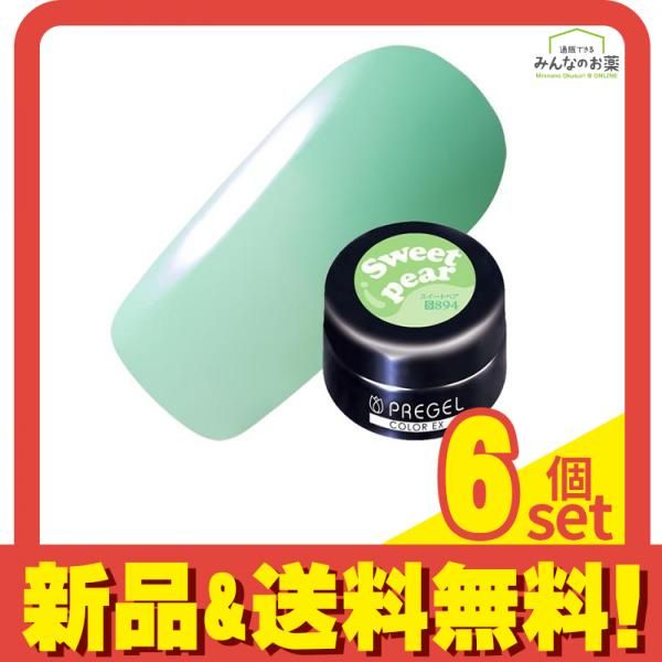 PREGEL(プリジェル) カラーEX シアー PG-CE894 スイートペア 3g 6個セット まとめ売り