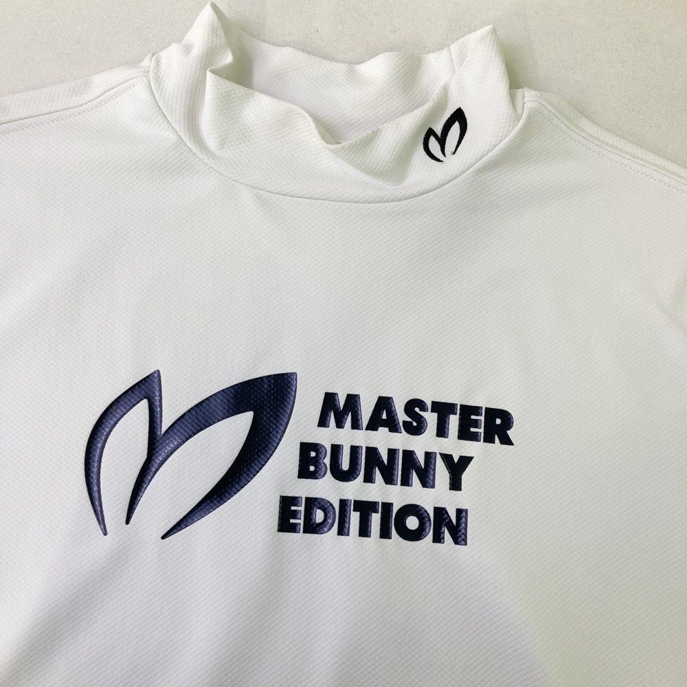 サイズ 6 MASTER BUNNY EDITION マスターバニーエディション ハイネック半袖Tシャツ ホワイト系 240101459608 ゴルフウェア メンズ ストスト LLC-HASEGAWATOSO_COM