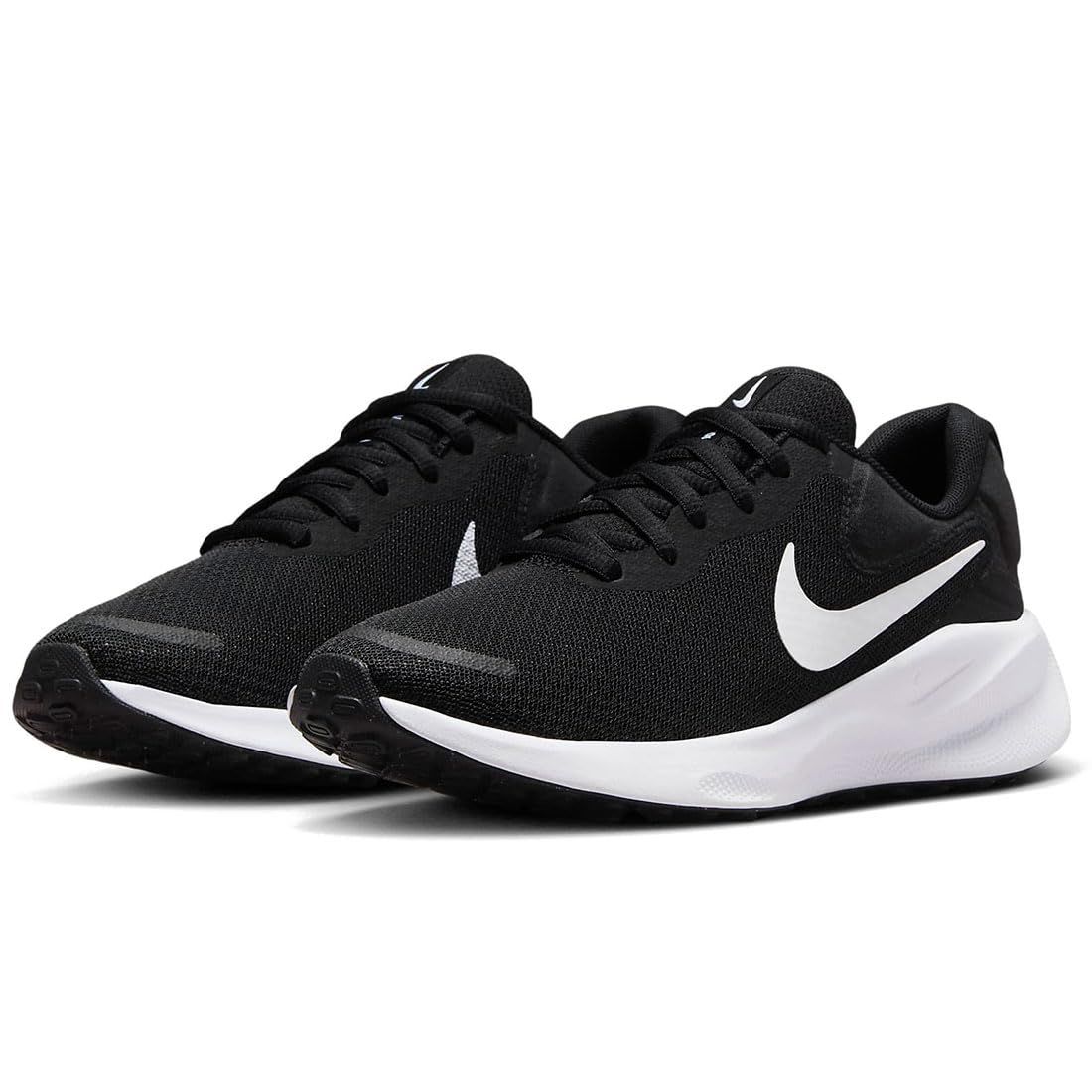 NIKE ナイキ レボリューション 7 W Revolution ブラック|ホワイト FB2208-003 日本 24.5cm ブラック|ホワイト 24.5 cm