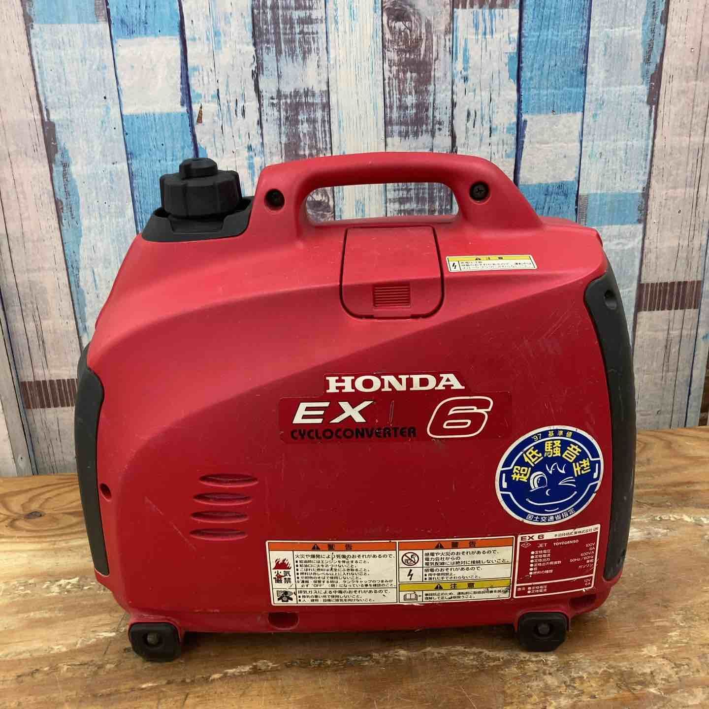 HONDA EX 6 サイクロコンバータ　美品 HONDA(ホンダ) EX6 サイクロコンバーター 発電機 600W 激安価格