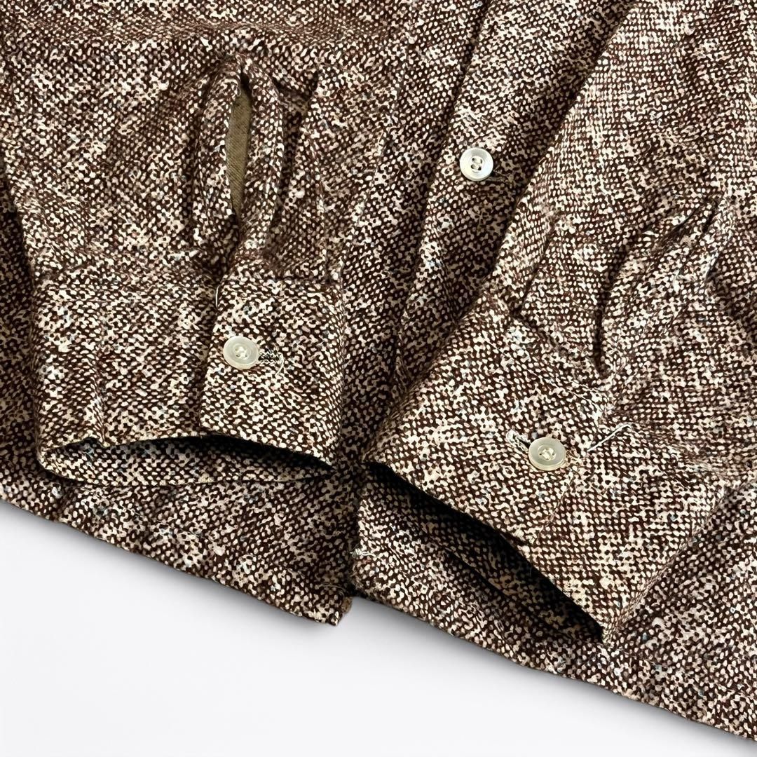 Brae ネップ入りウール転写