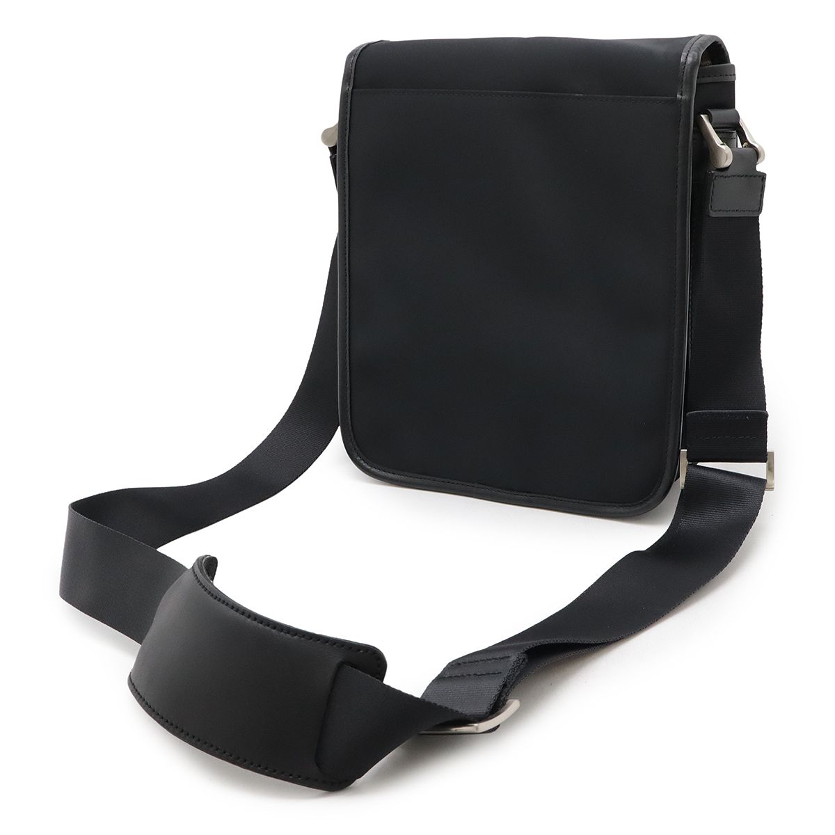 BURBERRY バーバリー ショルダーバッグ 斜め掛け ナイロン レザー