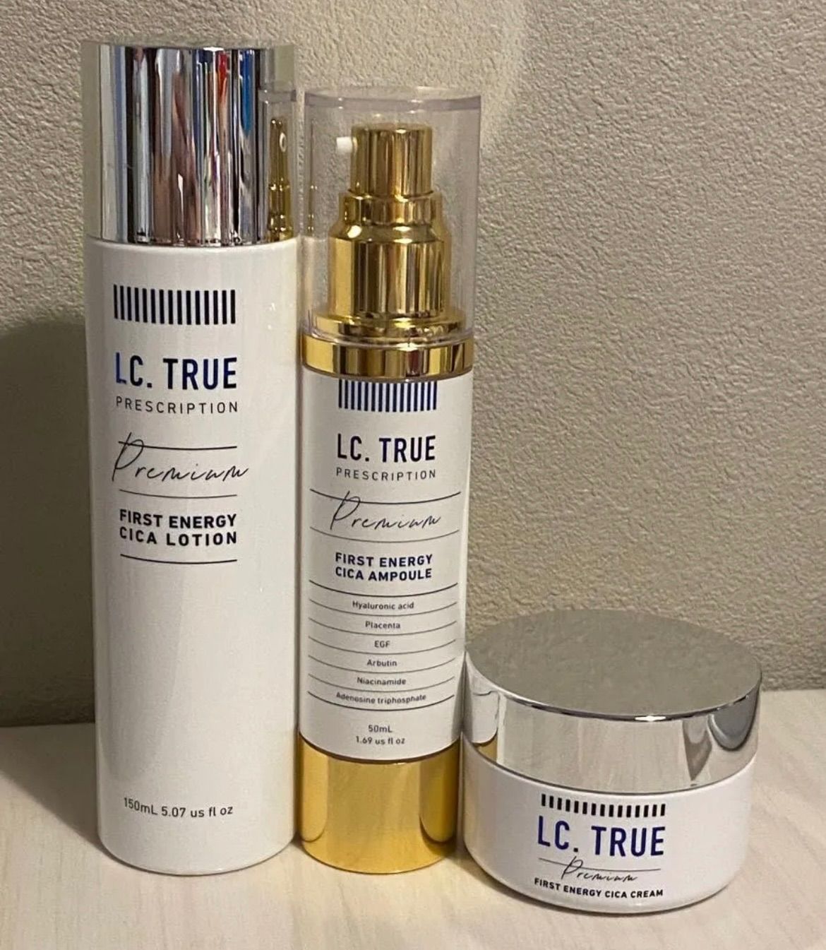 LC TRUE エルシートゥルー 韓国コスメ3点セット