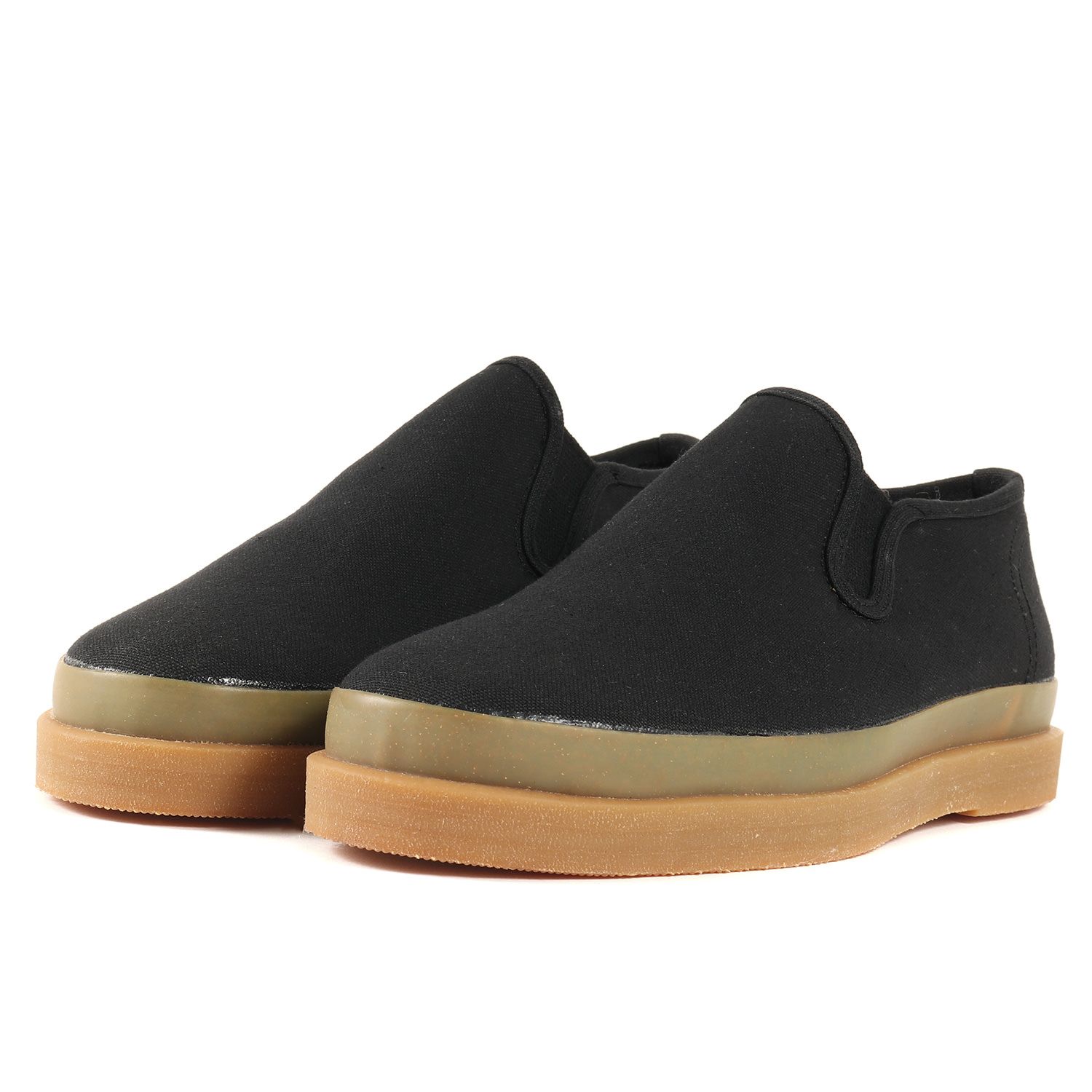 comme des garcons スエードスリッポン厚底 comme des garcons スエードスリッポン厚底