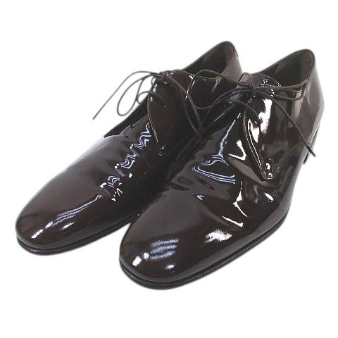 サルヴァトーレフェラガモ Salvatore Ferragamo レースアップシューズ ドレスシューズ 6.5 2E ブラウン 茶系 レザー イタリア製