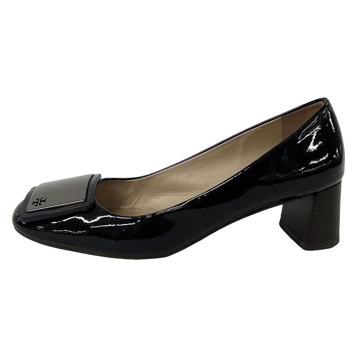 TORY BURCH トリーバーチ パンプス 6 1 2 M レディース - 黒 レザー