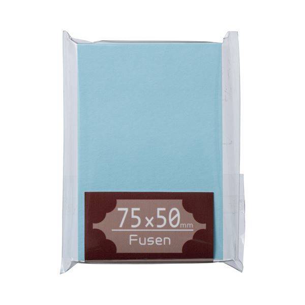 まとめ TANOSEE ふせん 75×50mm 空 1冊 ×50セット