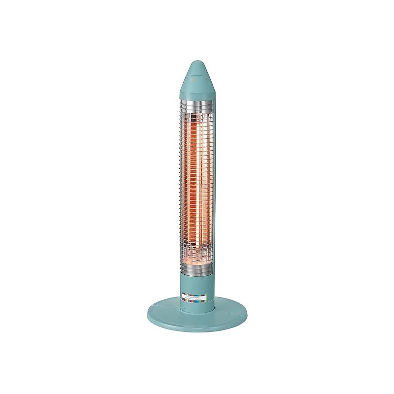 コイズミ グラファイトヒーター 600|300W ブルーグレー KKS-06253|A 0
