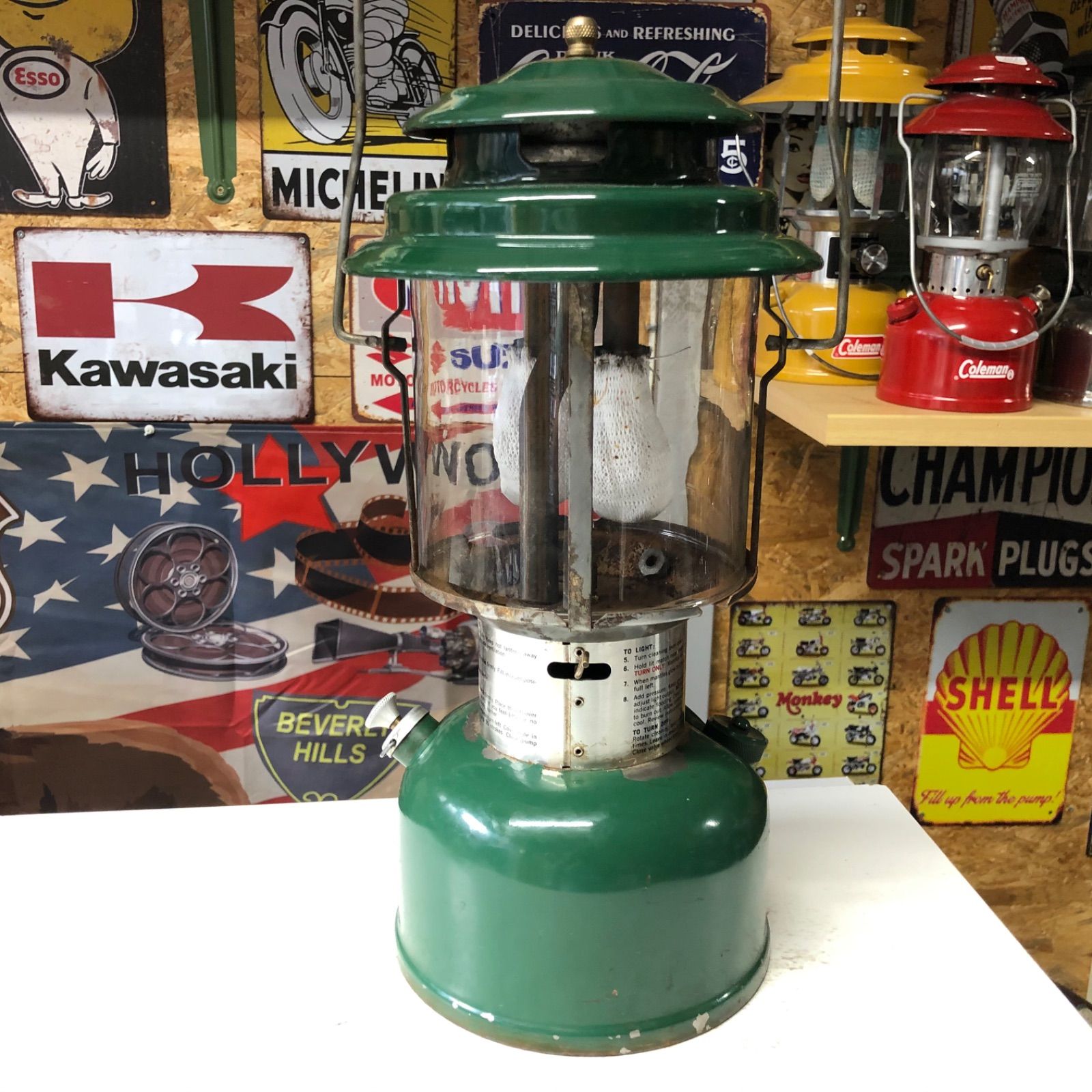 コールマン 燃焼OK！ 220J ランタン 78年4月 ツーマントル