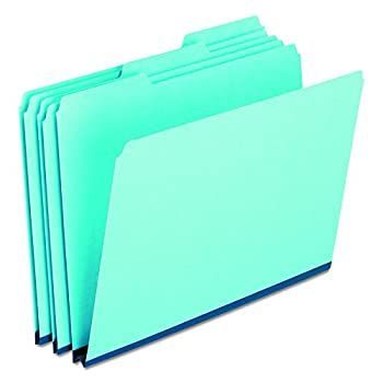Pressboard Expanding File F ers 1|3 Cut Top Tab Legal Blue 25|Box 並行輸入品