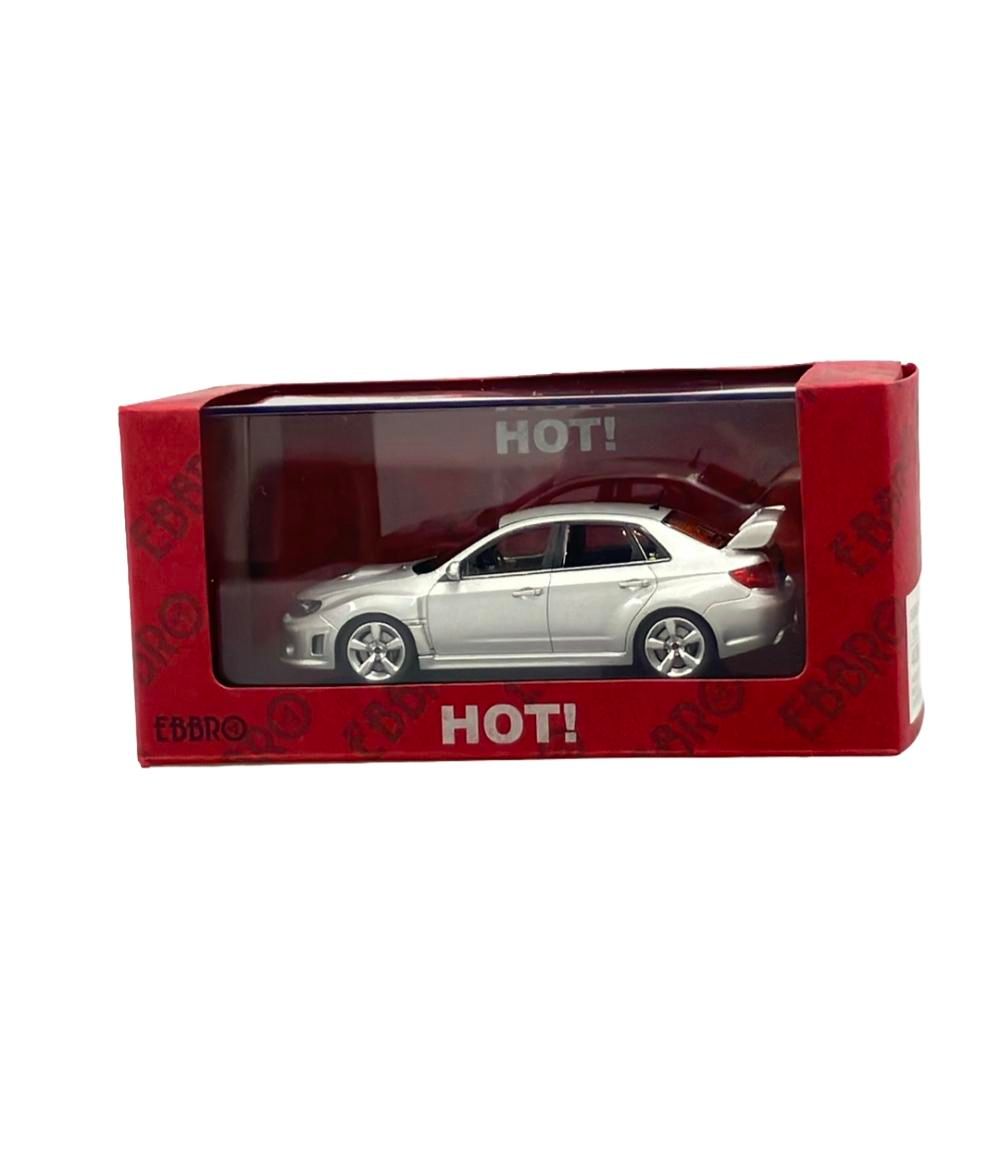 ミニカー 44396 スバル WRX ST1 シルバー 1/43 EBBRO