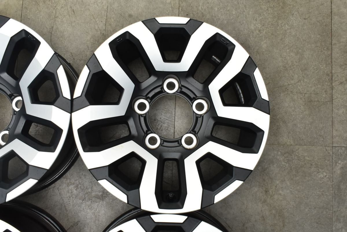 新車外し 美品】トヨタ 再再販 ランドクルーザー 70 純正 16in 7J ±0