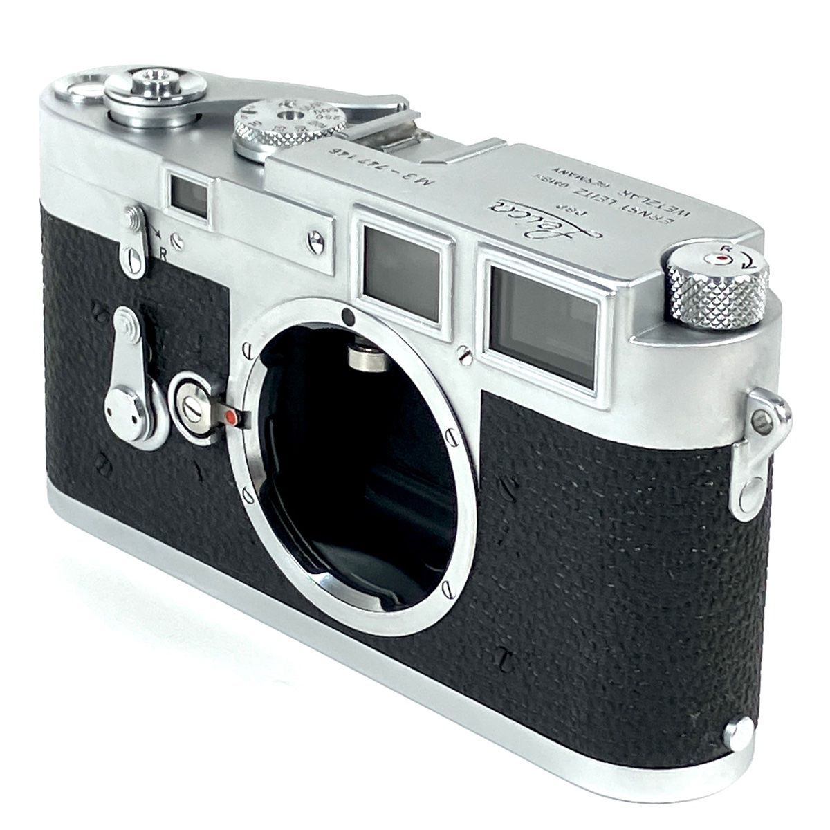 ライカ LEICA M3 ダブルストローク シルバー ボディ 74万番台 フィルム レンジファインダーカメラ 【中古】 - メルカリ