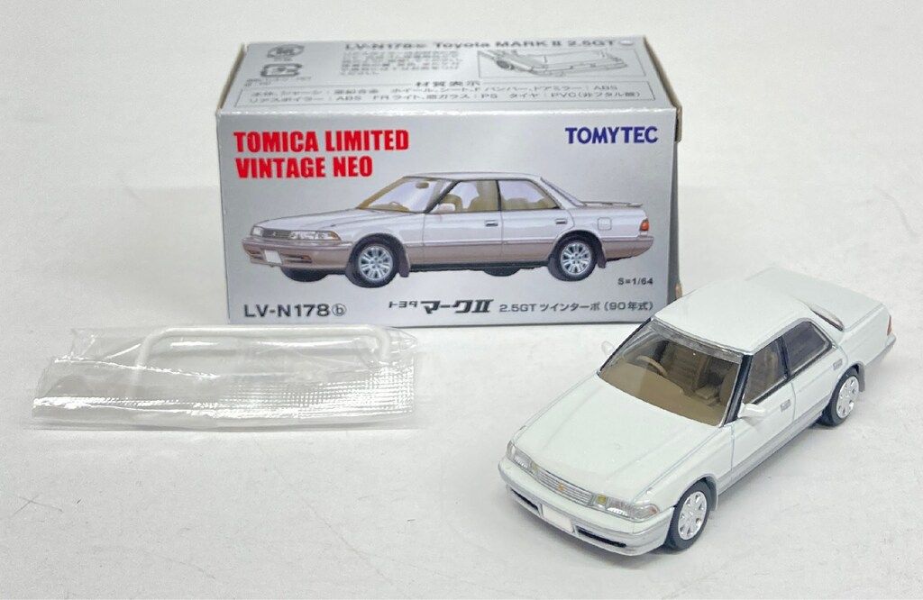 トミカリミテッドヴィンテージLV-N178マークII 2.5GTツインターボ２台 LV-N178a トヨタ マークⅡ2.5GTツインターボ（黒/銀） | 製品を