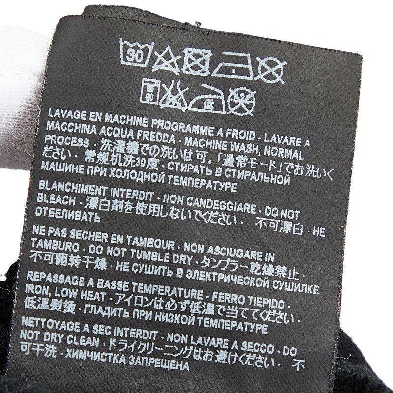 サンローラン スター 星 半袖Tシャツ サイズ:M 412182 ブラック