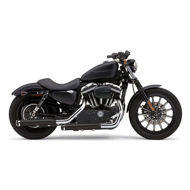 COBRA 3 slip-on mufflers. Black | 915914