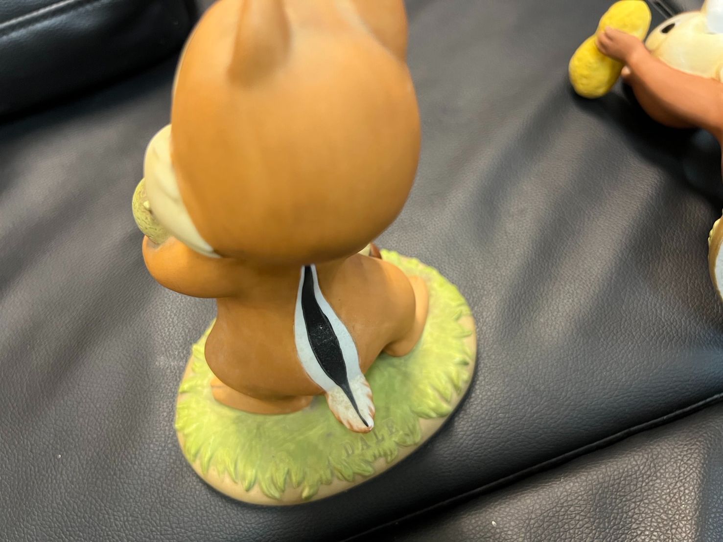 加藤工芸 チップとデール 陶器 置物 ガーデンシリーズ 2体セット