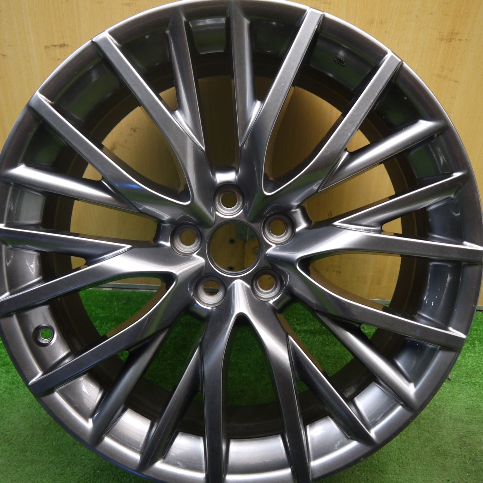 キレイ 1本 レクサス RX Fスポーツ 純正 ホイール 20インチ 20×8J PCD114.3|5H 5052306Hホ