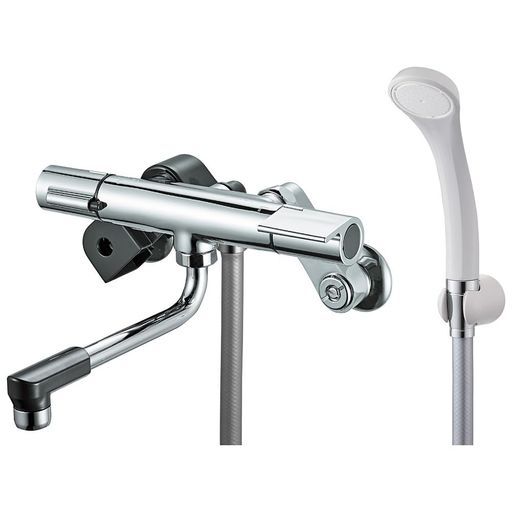 SANEI サンエイ サーモシャワー混合栓メッキ節水シャワー断熱ボディ寒冷地用SK1811DCK