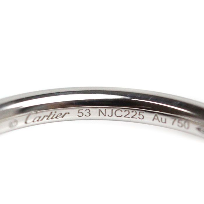 CARTIER カルティエ K18WG ホワイトゴールド ジュストアンクル SM  